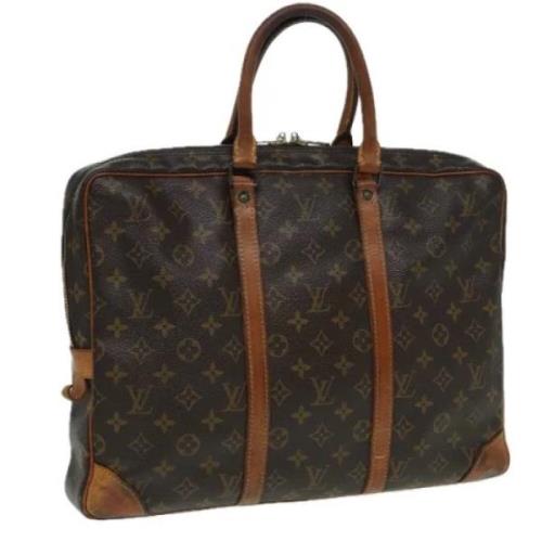 Pre-owned Canvas louis-vuitton-tasker