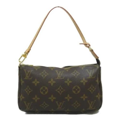 Pre-owned Coated canvas louis-vuitton-tasker