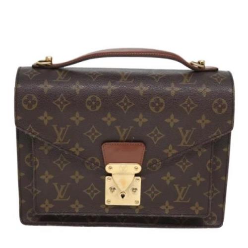 Pre-owned Canvas louis-vuitton-tasker