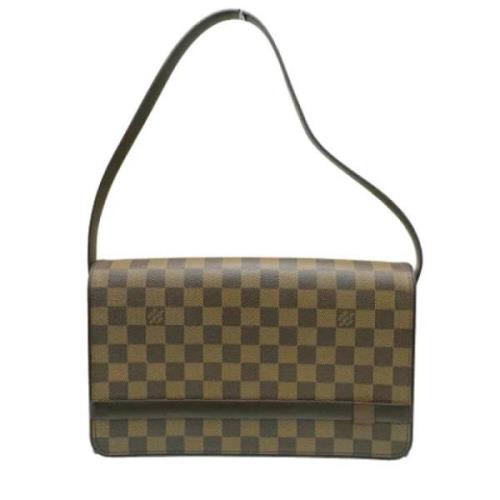 Pre-owned Canvas louis-vuitton-tasker