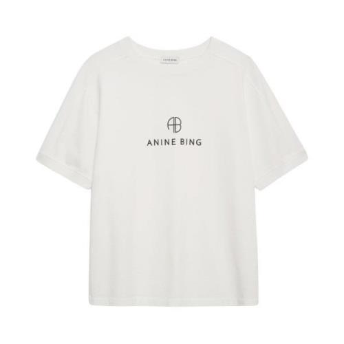 Retro Monogram Tee - Ivory