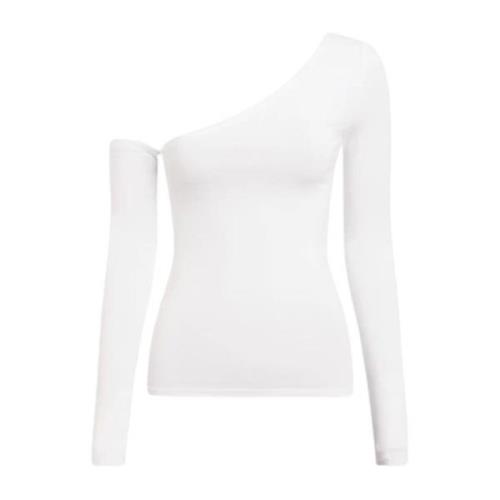 Modal Off Shoulder Langærmet Top