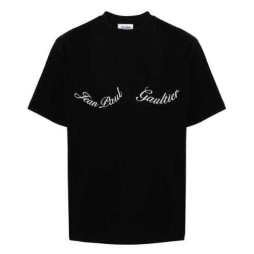 Oversize Logo Tee Sort/Hvid