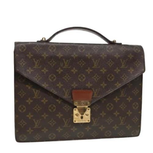 Pre-owned Canvas louis-vuitton-tasker