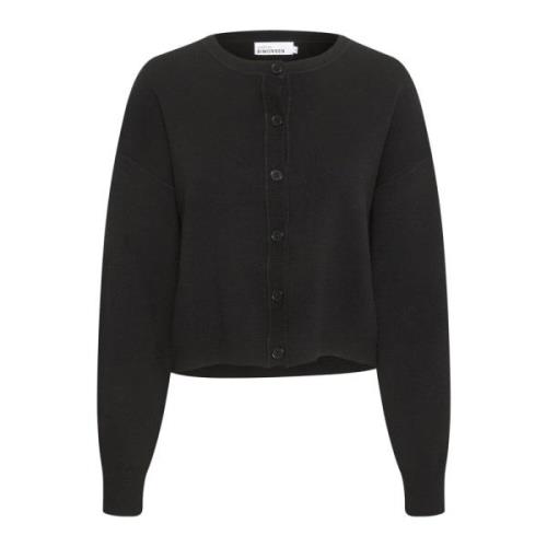 Meteorit Kort Cardigan Strik