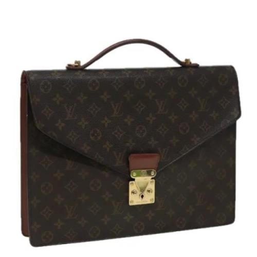 Pre-owned Canvas louis-vuitton-tasker