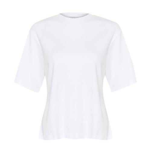 Feminin Tee Top Bright White