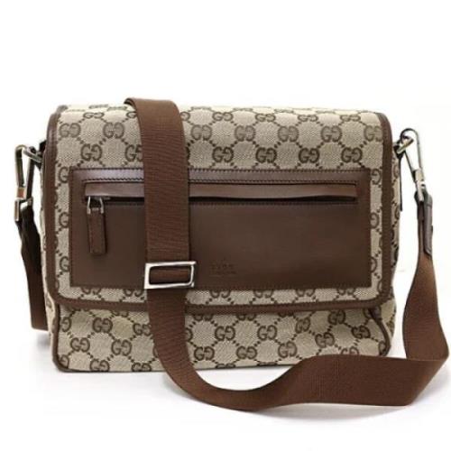 Pre-owned Canvas gucci-tasker