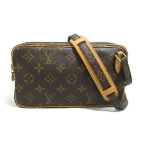 Pre-owned Coated canvas louis-vuitton-tasker