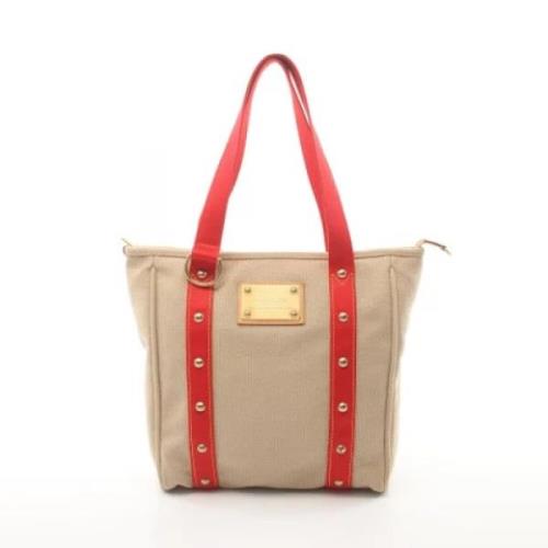 Pre-owned Canvas louis-vuitton-tasker