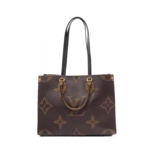 Pre-owned Coated canvas louis-vuitton-tasker