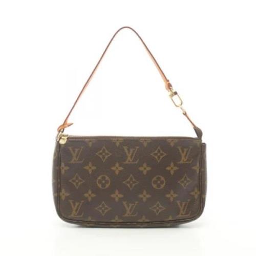 Pre-owned Coated canvas louis-vuitton-tasker