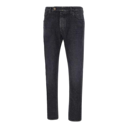 Sort Stretch Denim Slim Fit Jeans