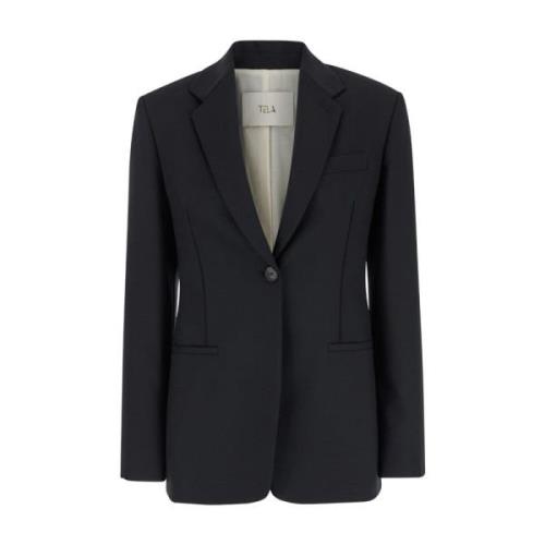 Sort Blazer Jakke