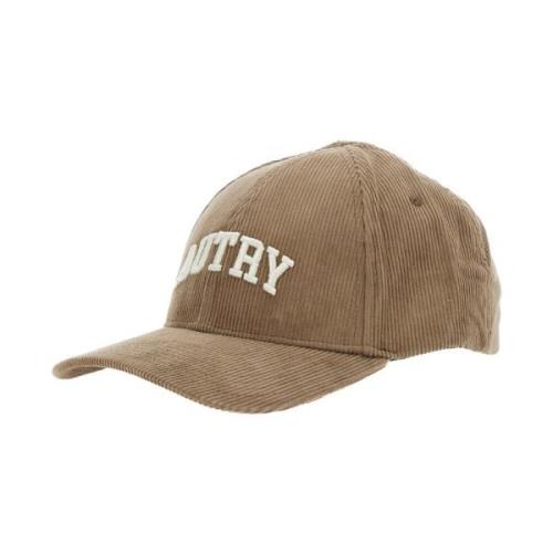 Brun Corduroy Baseball Cap