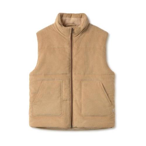 Corduroy Sherpa Fleece Body Warmer