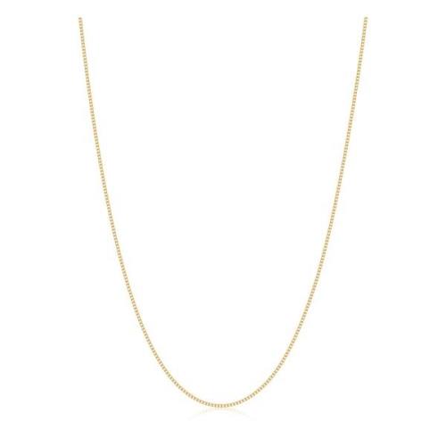 Mens Gold Cuban Link Chain in 1.2mm