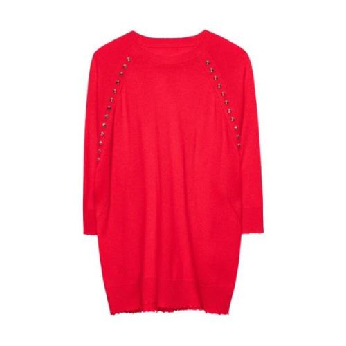 Strikvarer, Fierce Red Cashmere Sweater