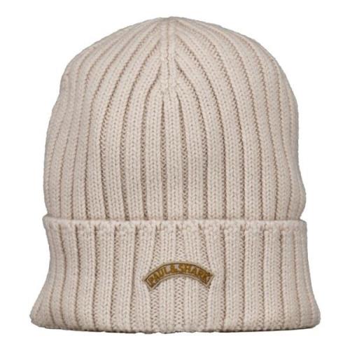 Beige Strikket Hat 14317150