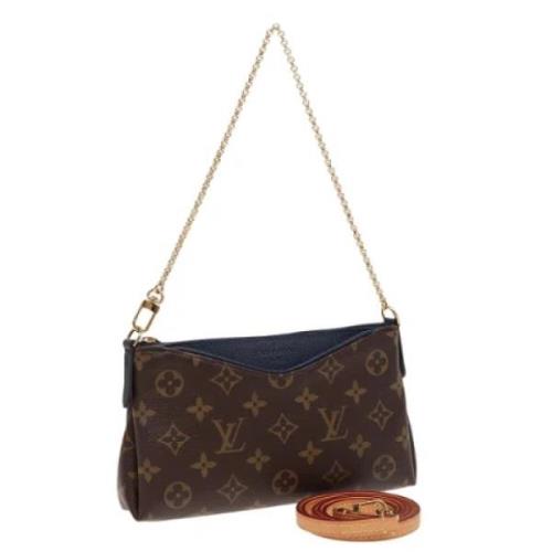 Pre-owned Canvas louis-vuitton-tasker