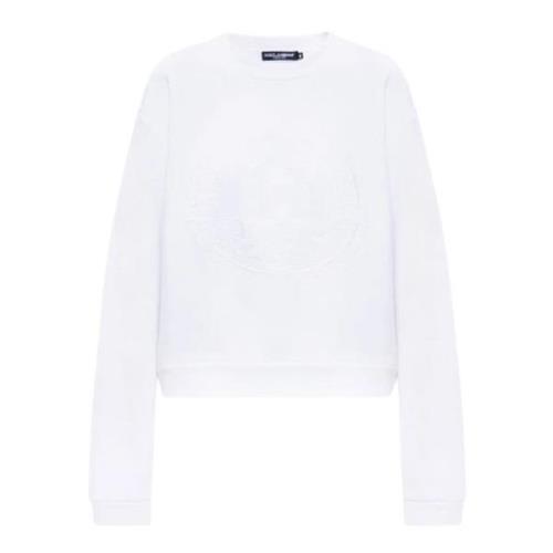 Logo-broderi Crew Neck Sweatshirt