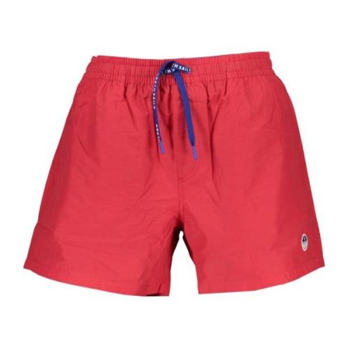 Røde Mænds Svømme Boxershorts