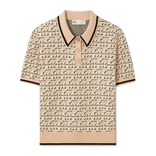 Jacquard Polo Skjorte