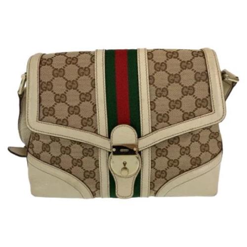 Pre-owned Canvas gucci-tasker