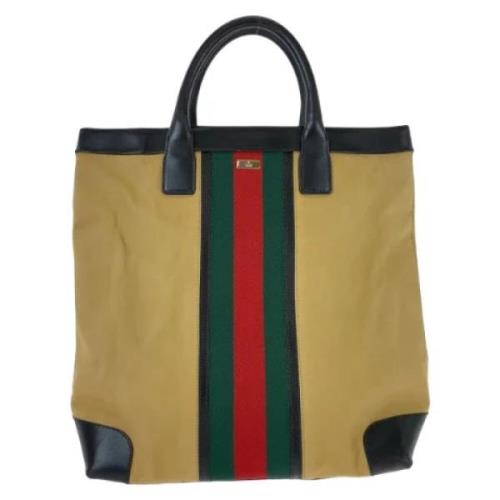 Pre-owned Canvas gucci-tasker