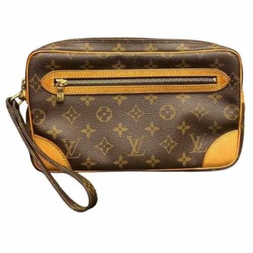 Pre-owned Canvas louis-vuitton-tasker