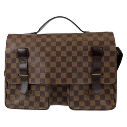 Pre-owned Canvas louis-vuitton-tasker