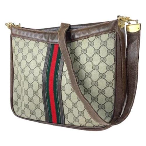 Pre-owned Canvas gucci-tasker