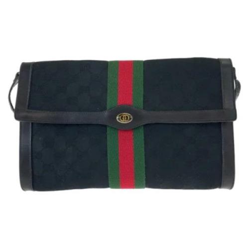 Pre-owned Canvas gucci-tasker