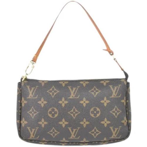 Pre-owned Canvas louis-vuitton-tasker