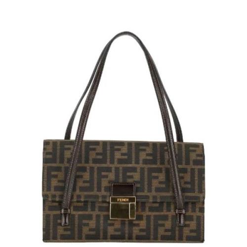 Pre-owned Canvas fendi-tasker