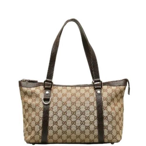 Pre-owned Canvas gucci-tasker