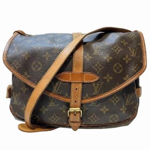 Pre-owned Canvas louis-vuitton-tasker