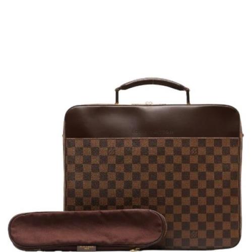 Pre-owned Canvas louis-vuitton-tasker