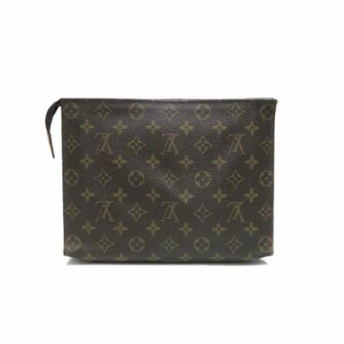 Pre-owned Canvas louis-vuitton-tasker