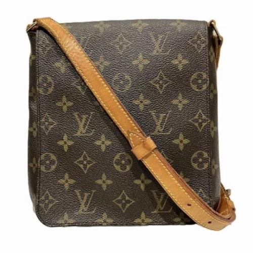 Pre-owned Canvas louis-vuitton-tasker