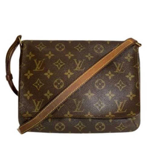 Pre-owned Canvas louis-vuitton-tasker