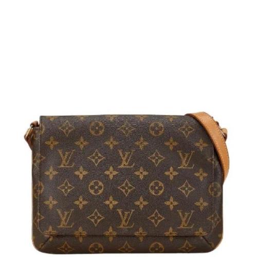 Pre-owned Canvas louis-vuitton-tasker