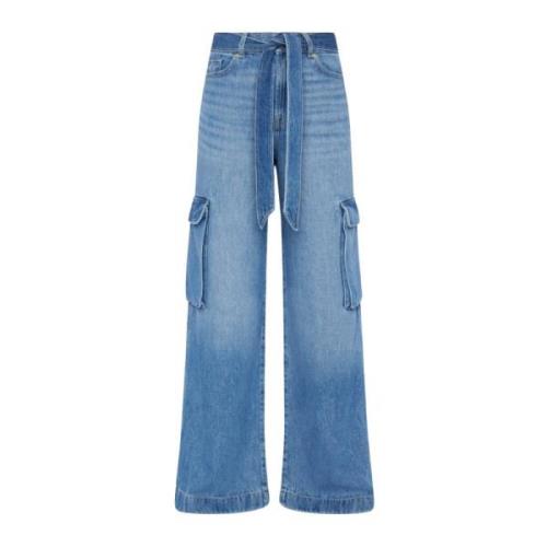 Cargo Palazzo Dream On High Waist Jeans