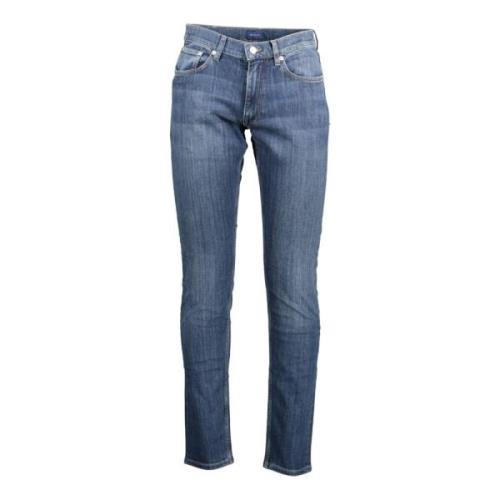 Slim Fit Faded Bl Jeans