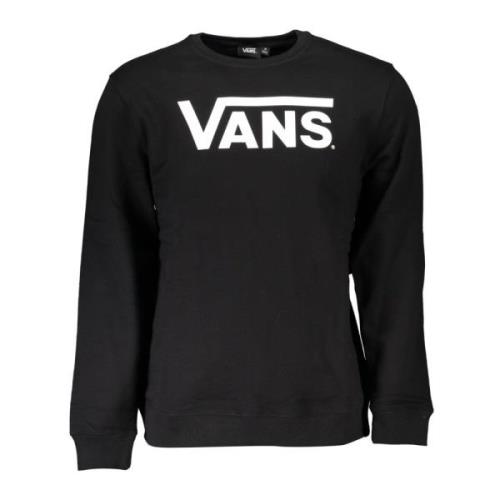 Sort Sweatshirt Langærmet Print Logo