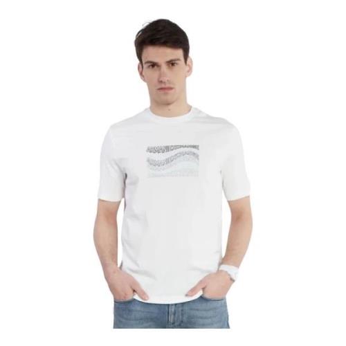 Multi Logo Bomuld T-shirt - Lige pasform