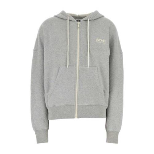 Grå Melange Oversize Sweatshirt