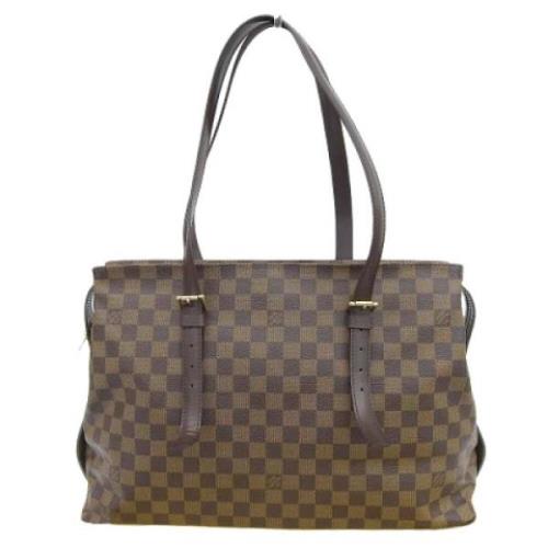 Pre-owned Canvas louis-vuitton-tasker