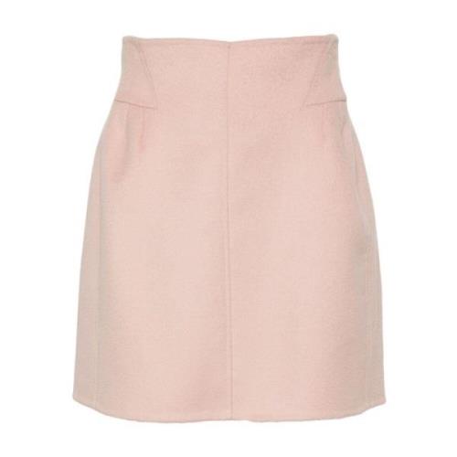 Pink Ruffle Nederdel