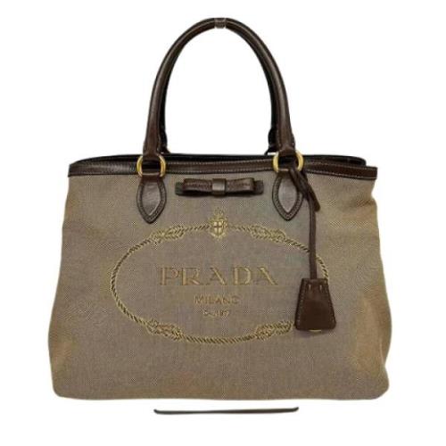 Pre-owned Canvas prada-tasker